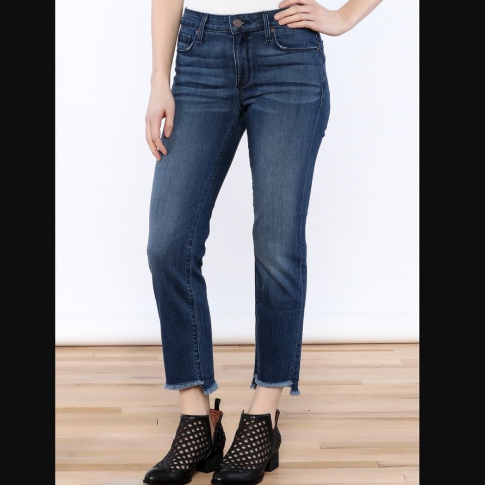 Parker Smith | Frayed Ankle Jeans